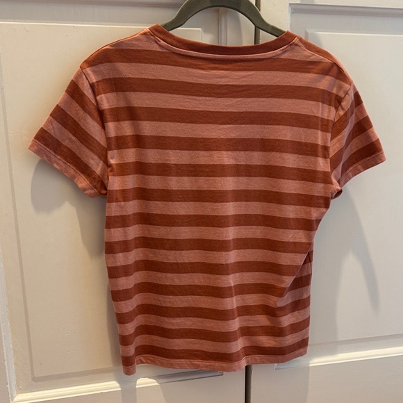 Everlane Box-cut striped tee in organic cotton- xxs - Picture 4 of 5